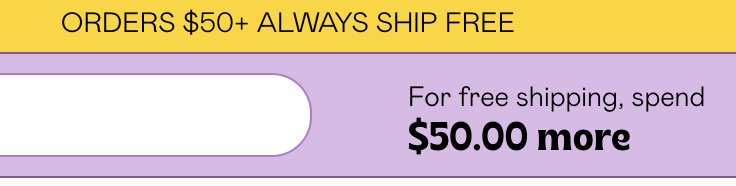 martie's not free shipping